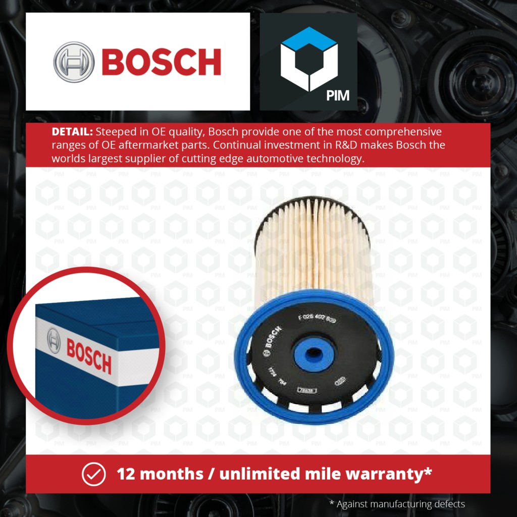 Bosch Fuel Filter F026402809 [PM874501]