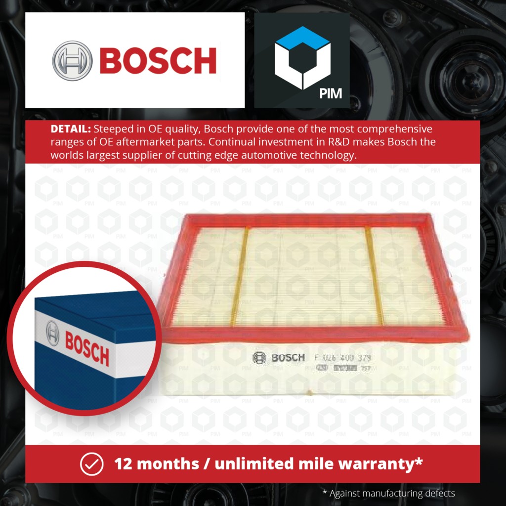 Bosch Air Filter F026400379 [PM874482]