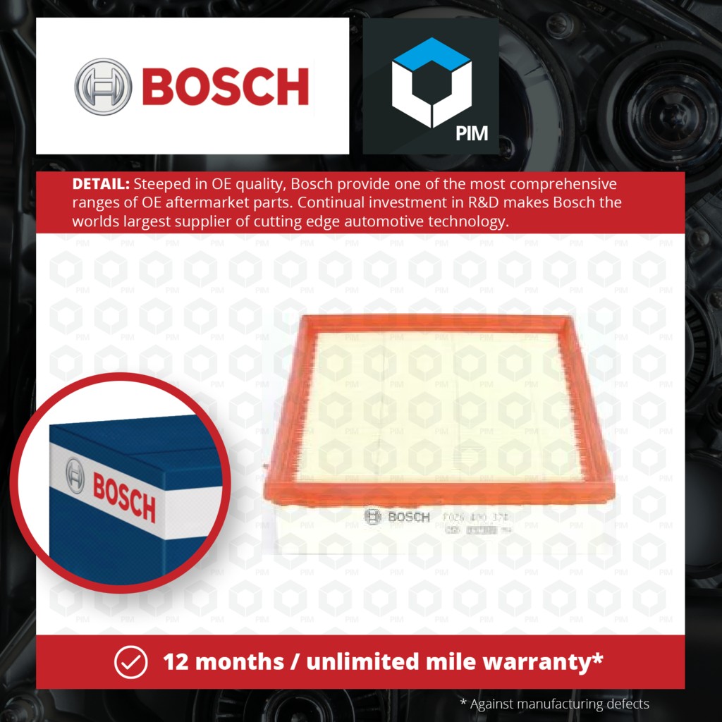 Bosch Air Filter F026400374 [PM874481]