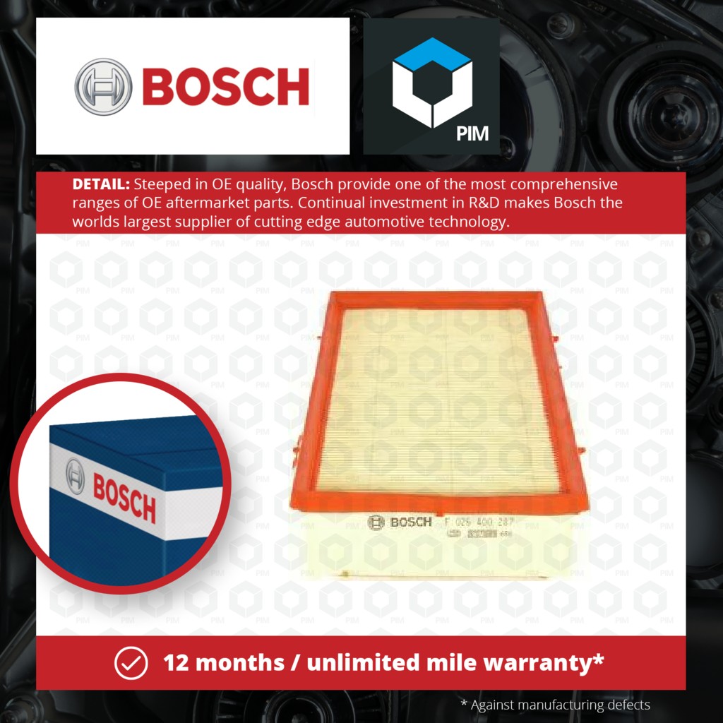 Bosch Air Filter F026400287 [PM874474]