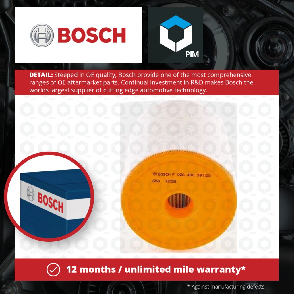 Bosch Air Filter F026400261 [PM874471]
