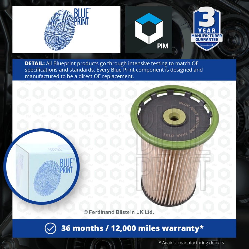 Blue Print Fuel Filter ADV182332 [PM873454]