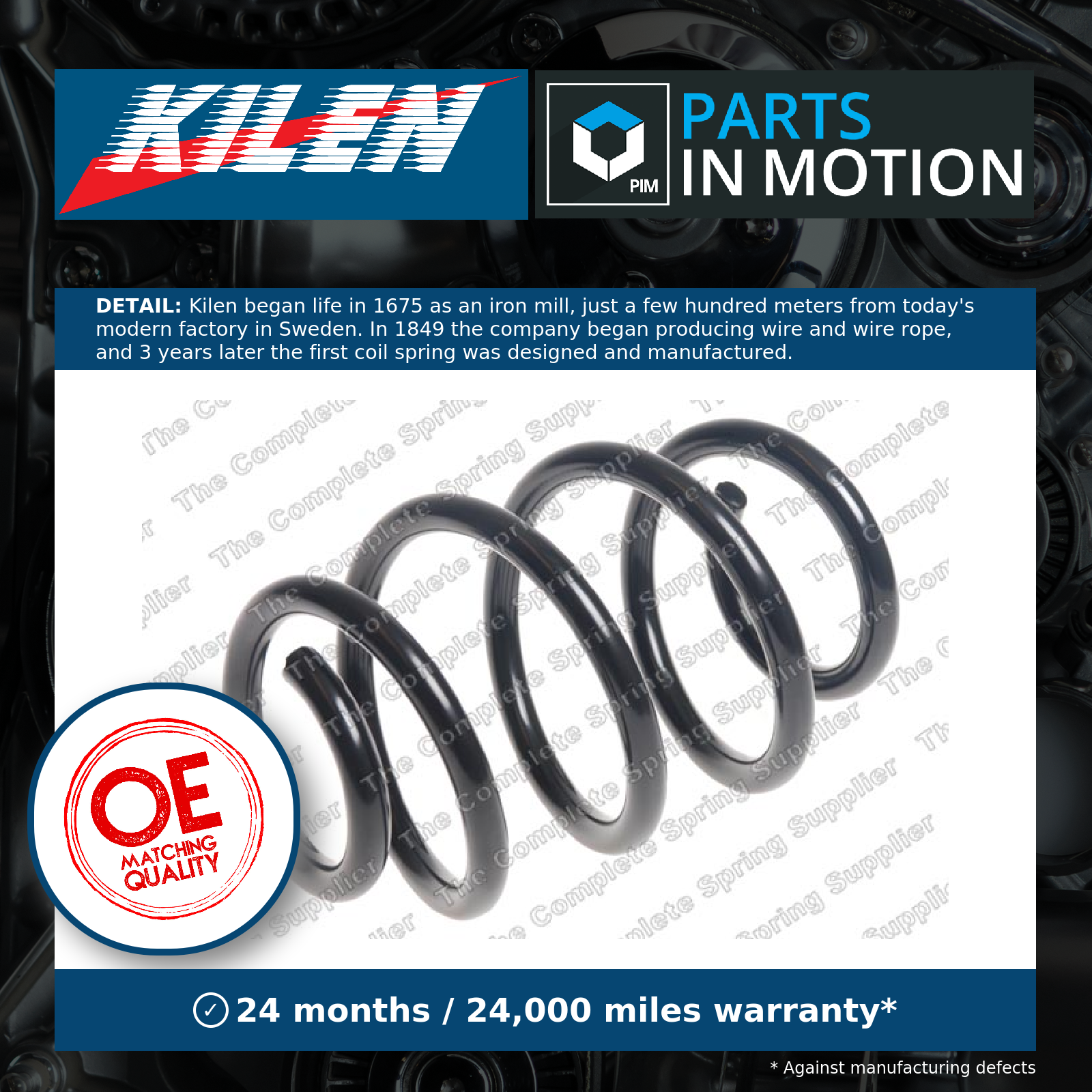 Suspension spring Rear Axle Coil Spring 4256889 LESJÖFORS for MERCEDES-BENZ - Image 7
