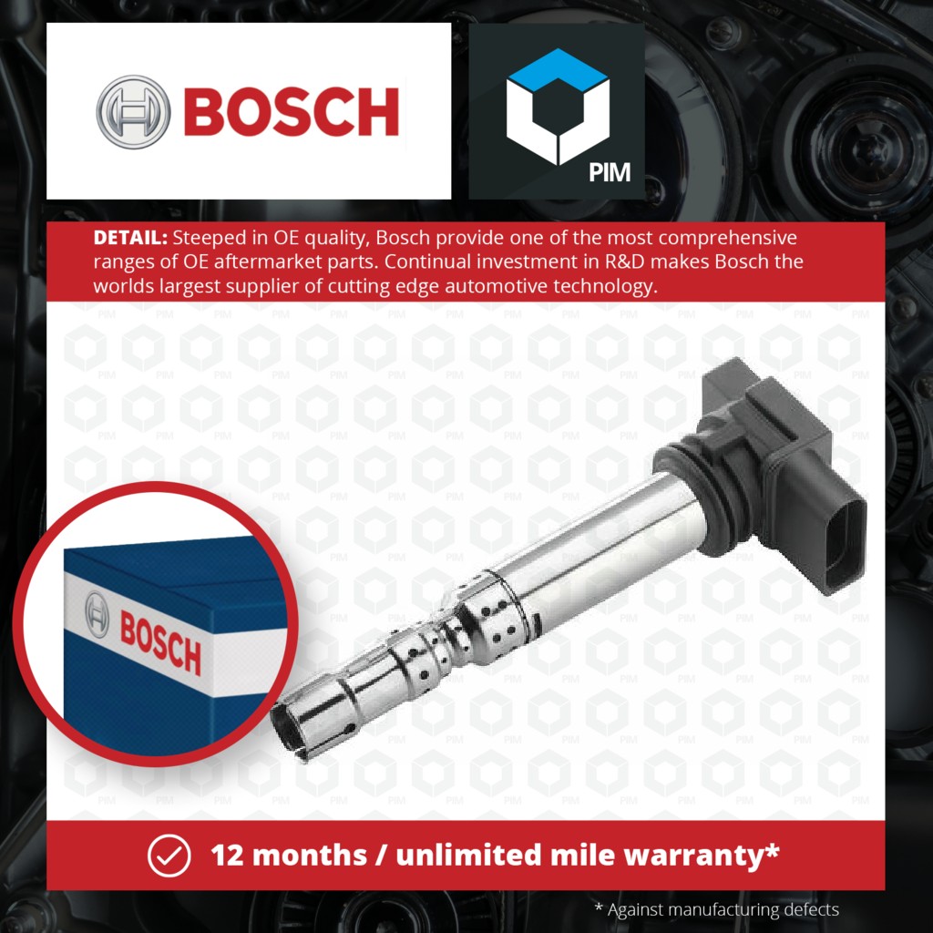 Bosch Ignition Coil 0986221050 [PM870515]