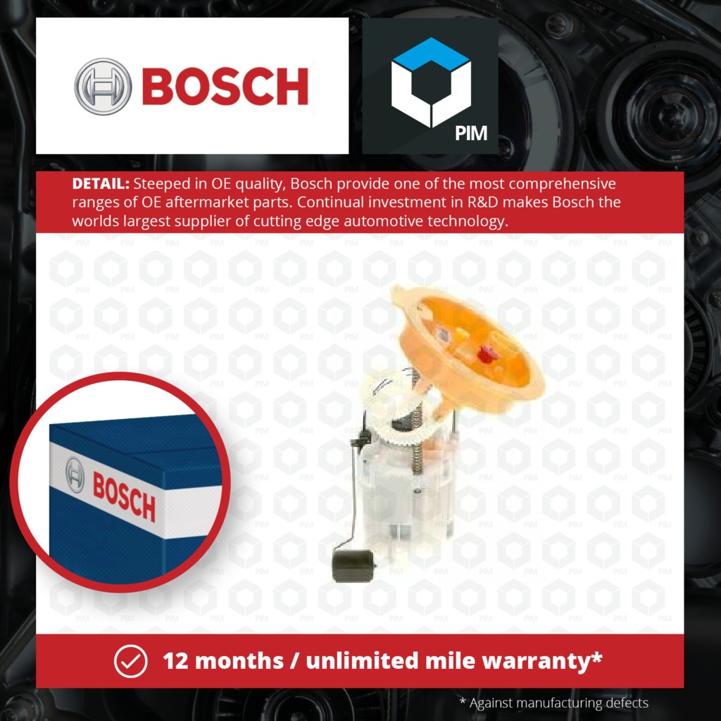 Bosch Fuel Pump In tank 0580204018 [PM870420]