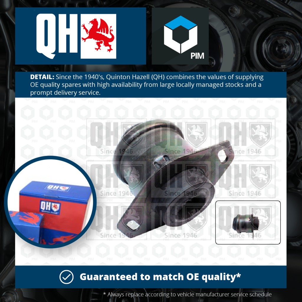 Quinton Hazell Gearbox Mounting EM4352 [PM865651]