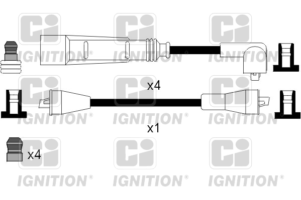 CI HT Leads Ignition Cables Set XC932 [PM865434]