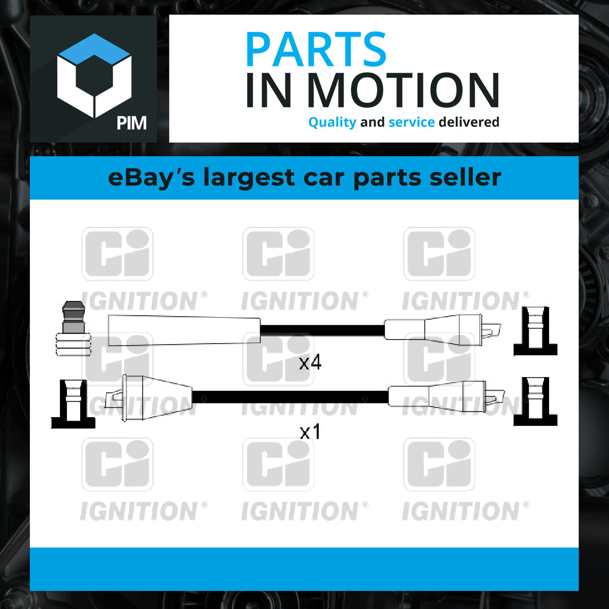 CI HT Leads Ignition Cables Set XC846 [PM865369]