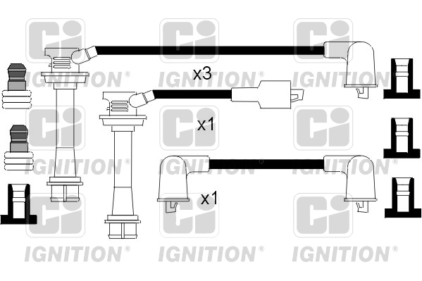 CI HT Leads Ignition Cables Set XC691 [PM865286]