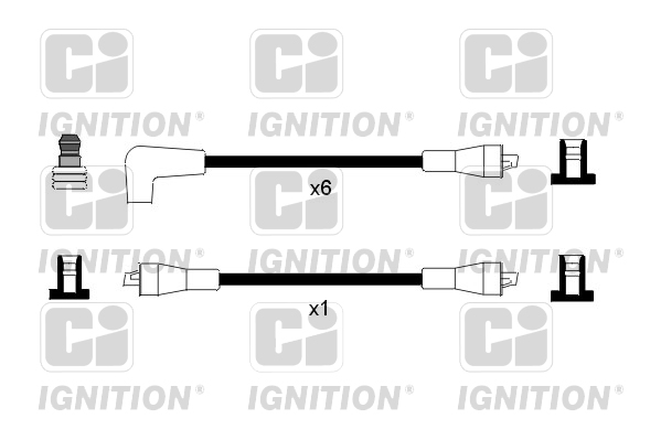 CI HT Leads Ignition Cables Set XC648 [PM865272]