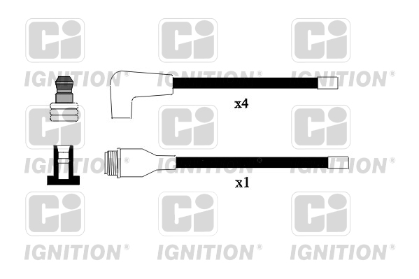 CI HT Leads Ignition Cables Set XC227 [PM865167]