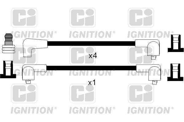 CI HT Leads Ignition Cables Set XC206 [PM865163]