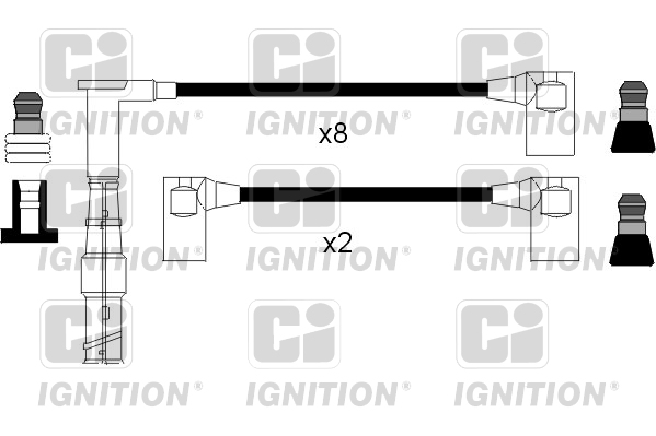 CI HT Leads Ignition Cables Set XC1078 [PM864935]