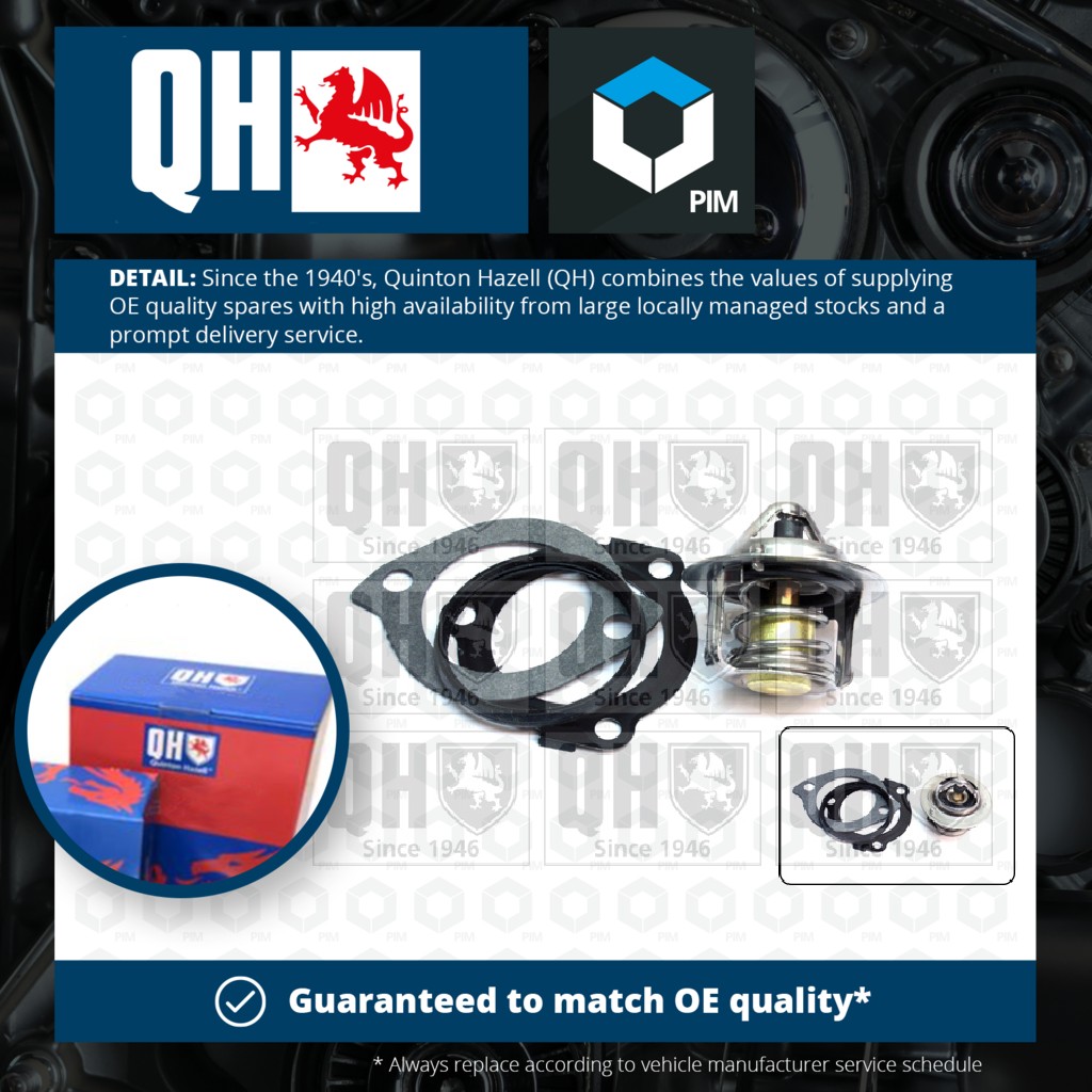 Quinton Hazell Coolant Thermostat QTH677K [PM863966]