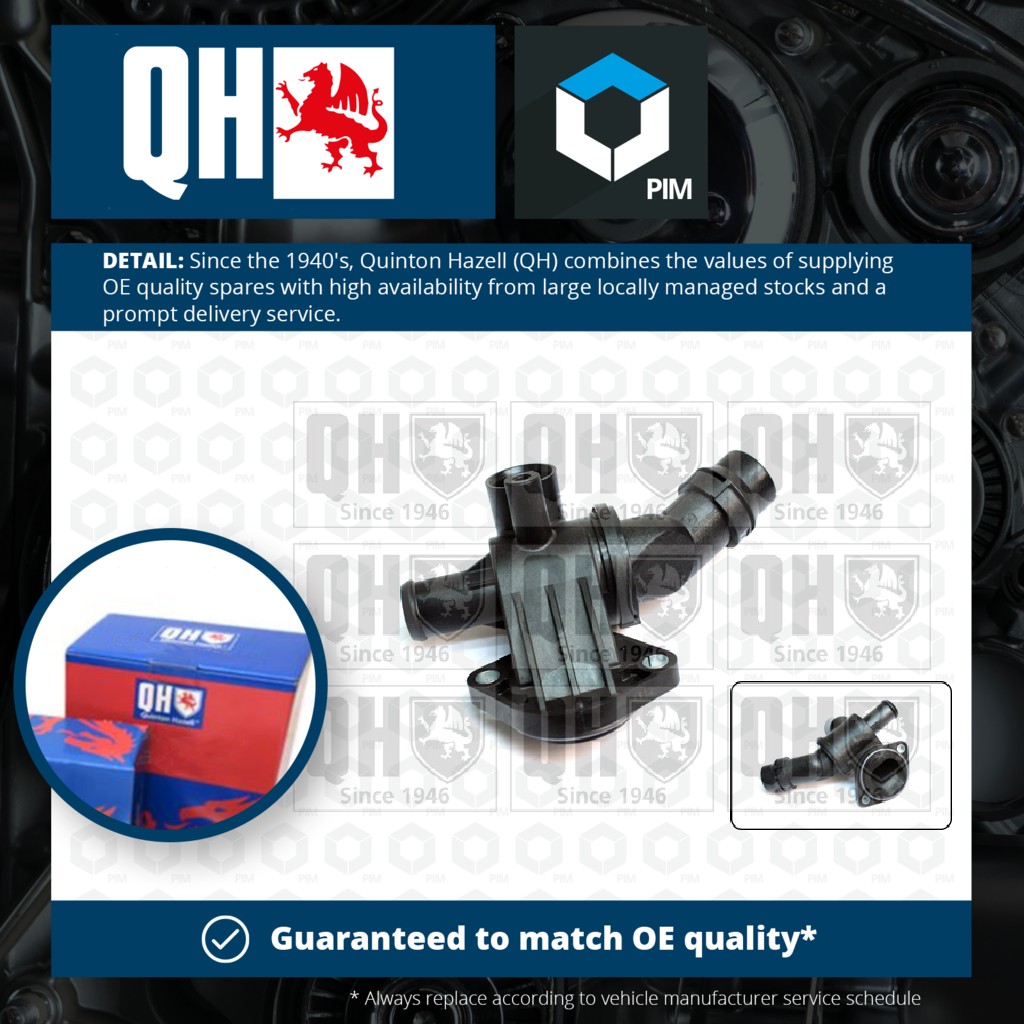 Quinton Hazell Coolant Thermostat QTH656K [PM863946]