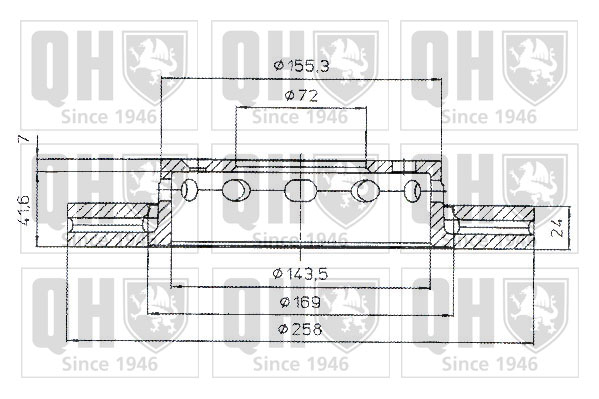 Quinton Hazell BDC5016