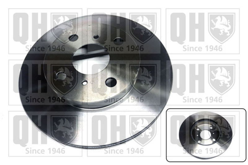 Quinton Hazell BDC4415 2x Brake Discs Pair Vented