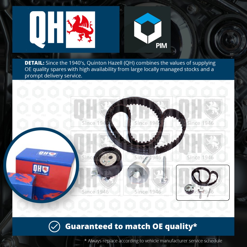 Quinton Hazell Timing Belt Kit QBK764 [PM859851]