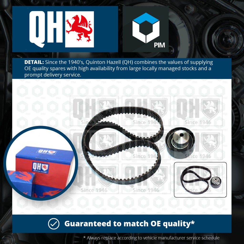 Quinton Hazell Timing Belt Kit QBK633 [PM859739]