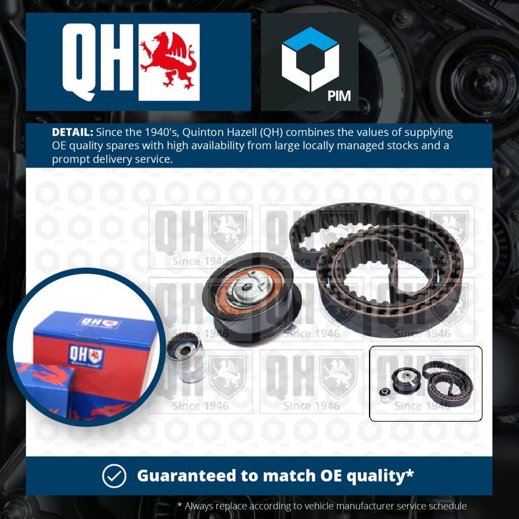 Quinton Hazell Timing Belt Kit QBK618 [PM859727]
