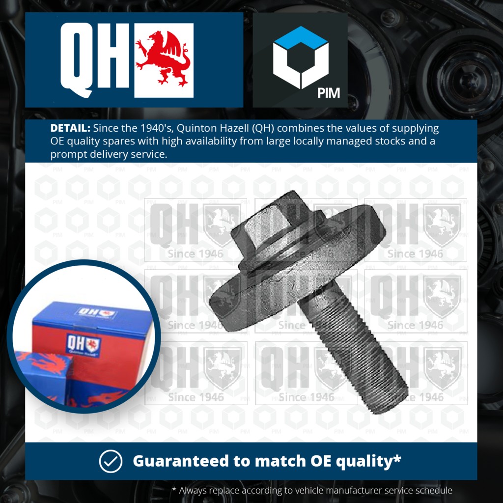 Quinton Hazell Timing Belt Tensioner QTT1152B [PM859502]