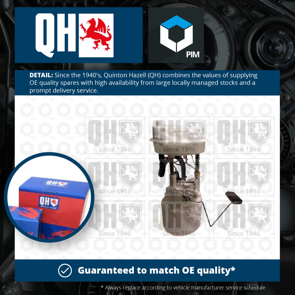 Quinton Hazell Fuel Pump QFP715 [PM858590]