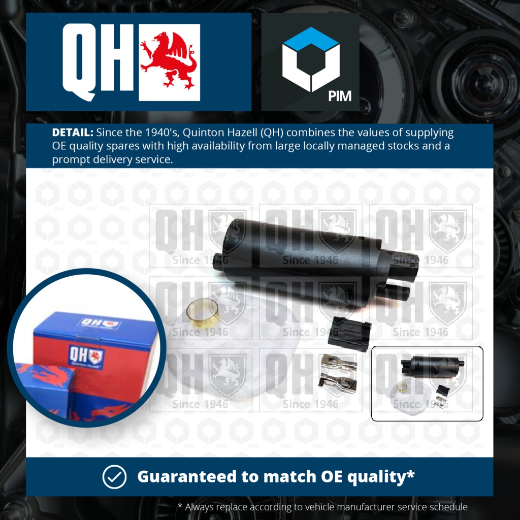 Quinton Hazell Fuel Pump QFP646 [PM858566]