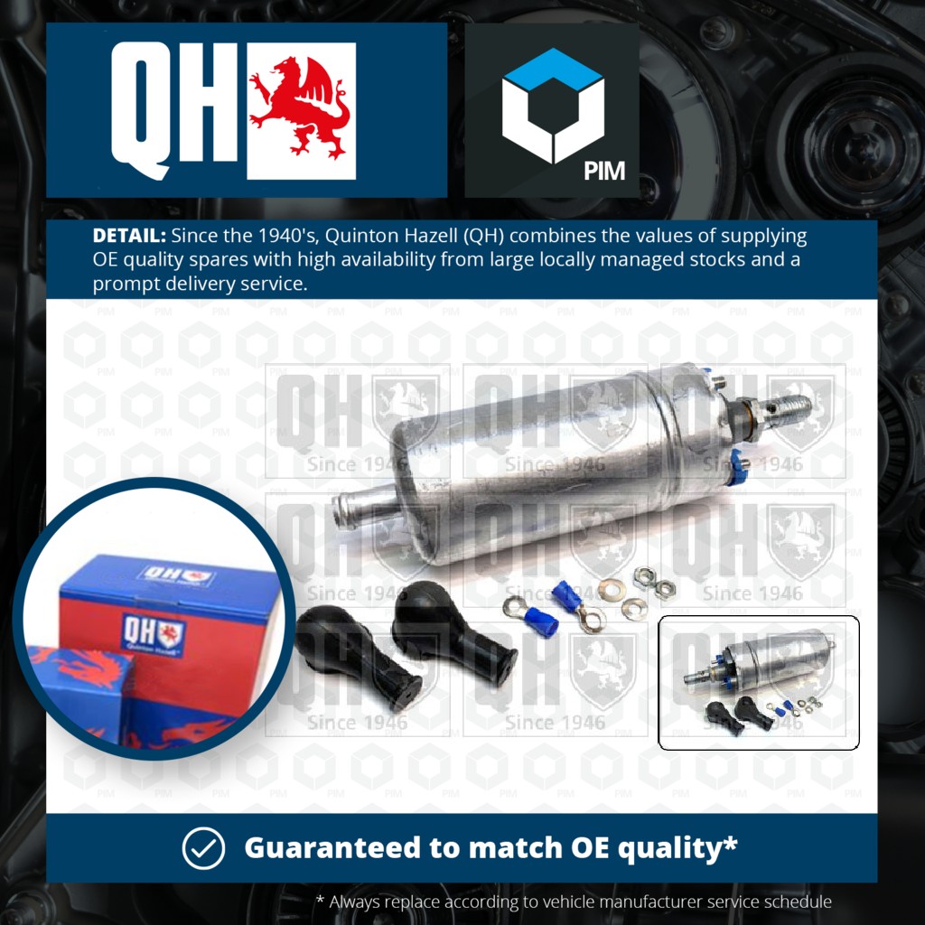 Quinton Hazell Fuel Pump QFP600 [PM858549]