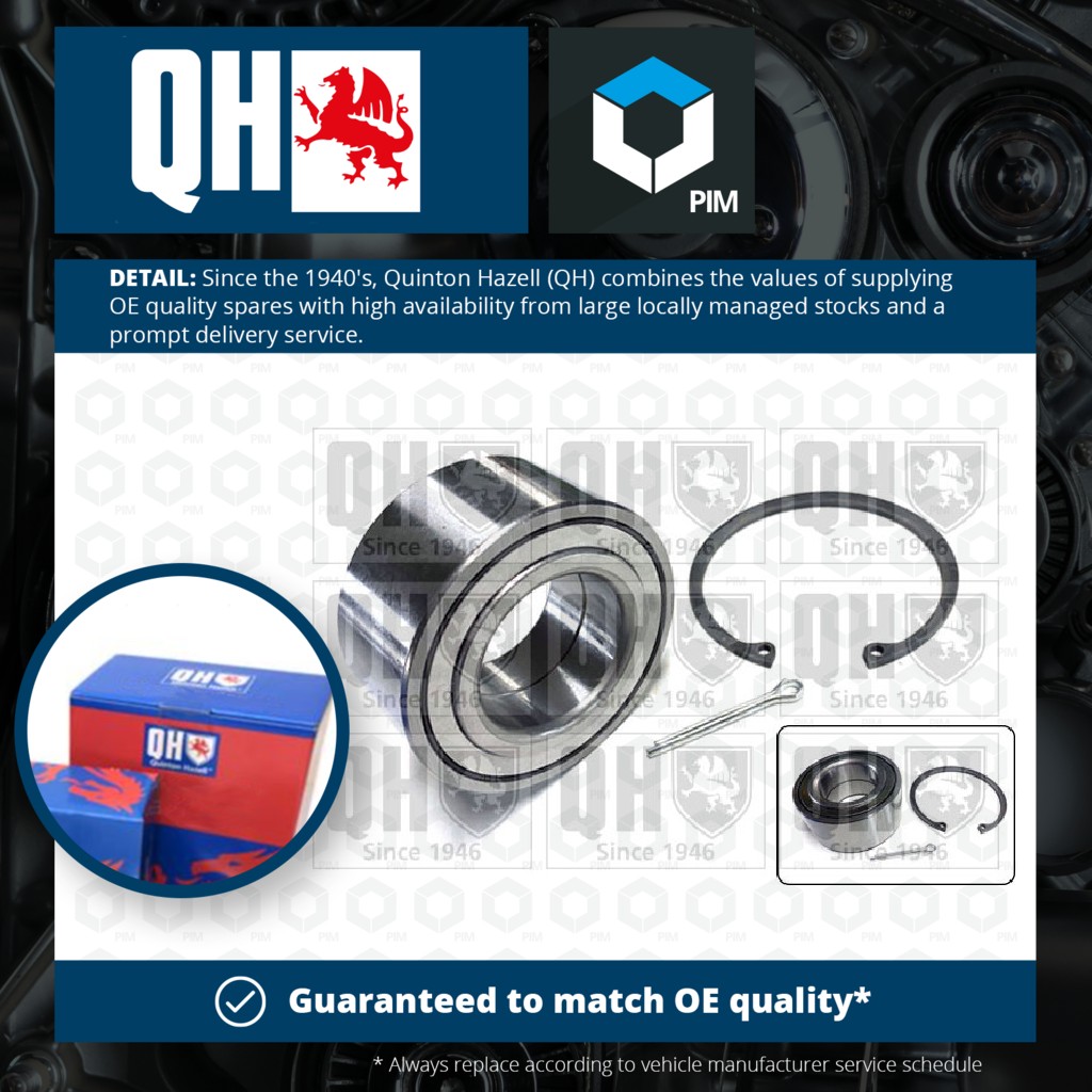 Quinton Hazell Wheel Bearing Kit Front QWB1561 [PM857146]