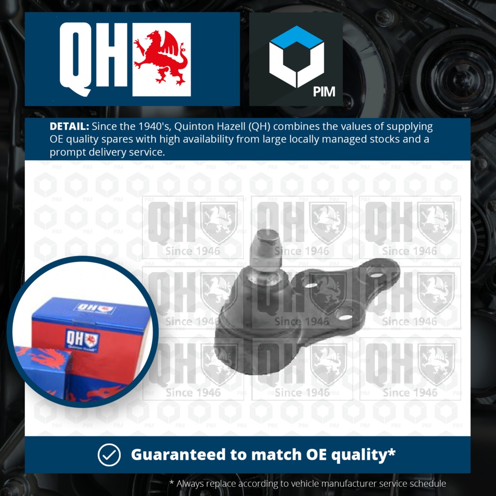 Quinton Hazell Ball Joint Front QSJ3515S [PM856567]