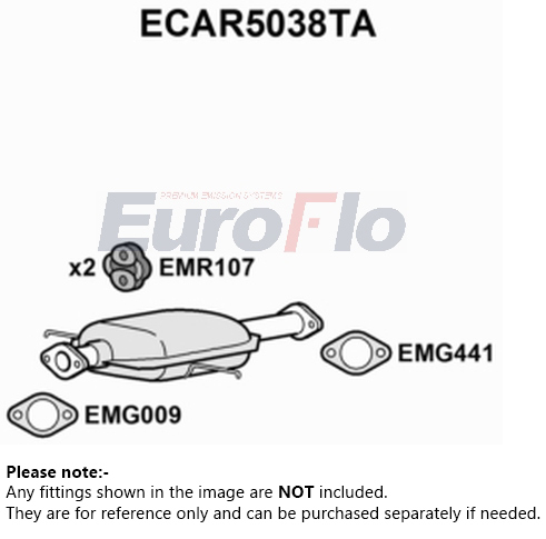 EuroFlo ECAR5038TA