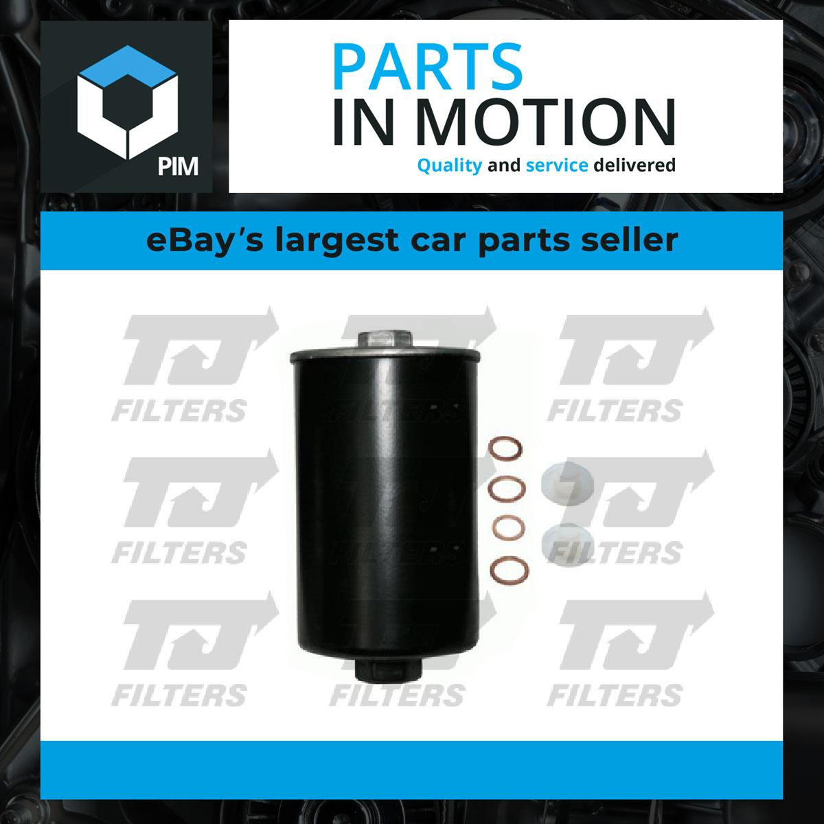 TJ Filters Fuel Filter QFF0180 [PM854477]