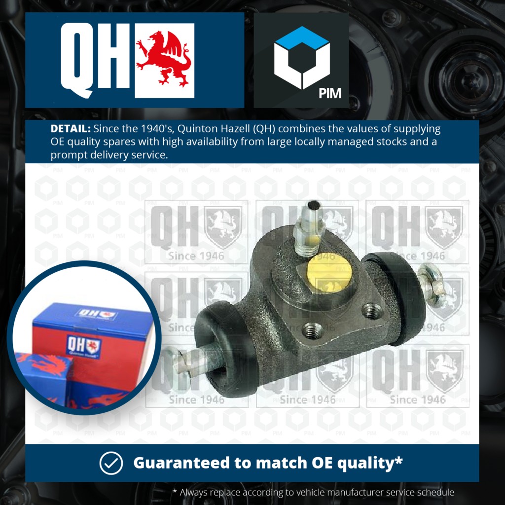 Quinton Hazell Wheel Cylinder Rear BWC3411 [PM853281]