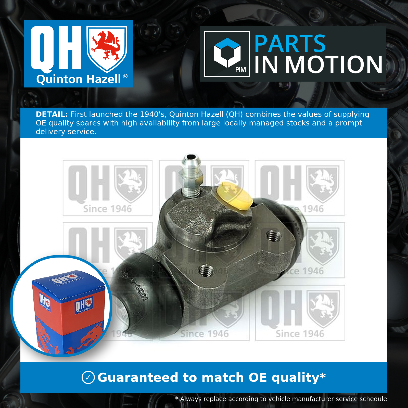 Quinton Hazell Wheel Cylinder BWC3157 [PM853192]