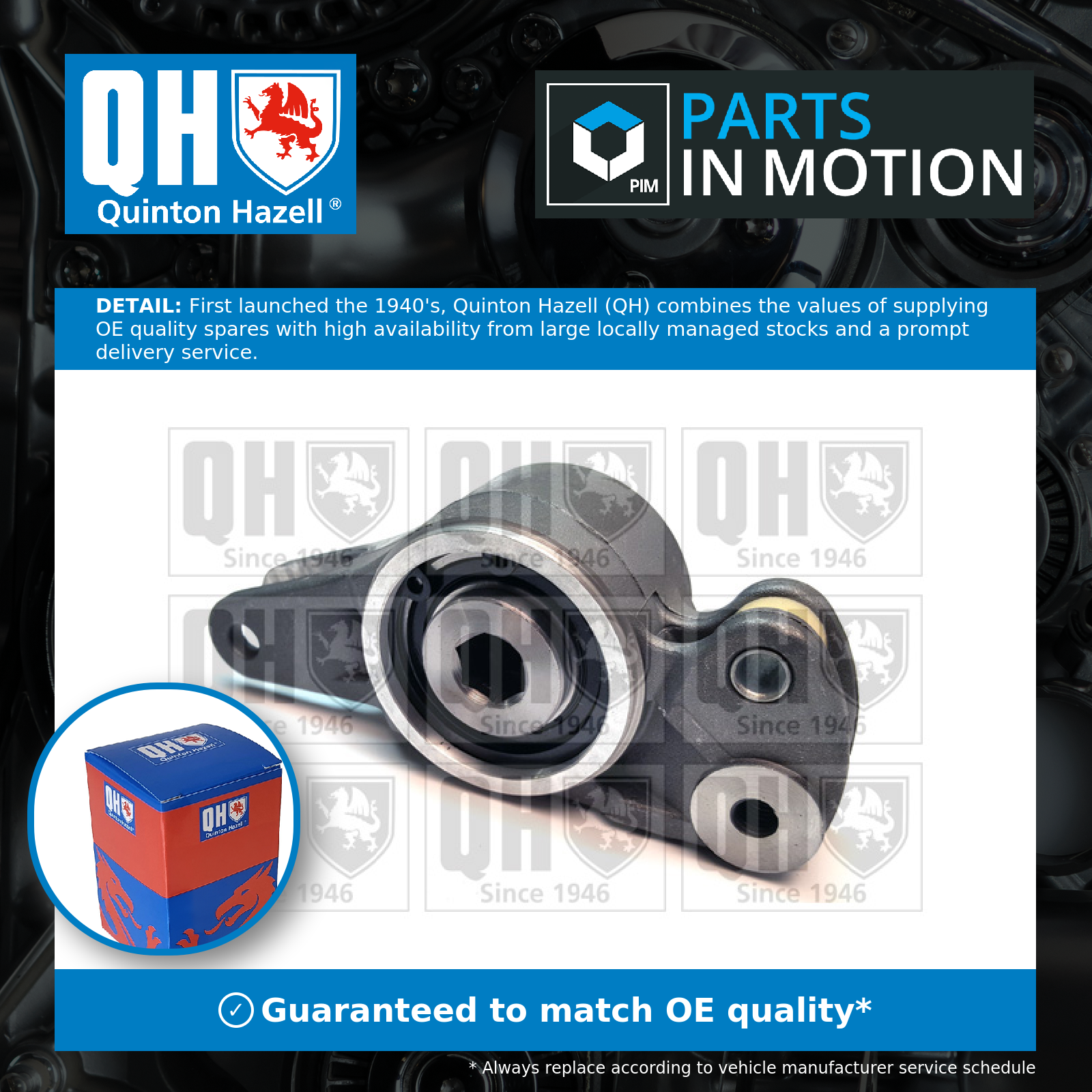 Quinton Hazell Aux Belt Tensioner QTA1228 [PM851947]