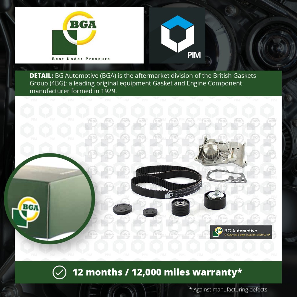 BGA Timing Belt & Water Pump Kit TB7310CPK [PM850549]