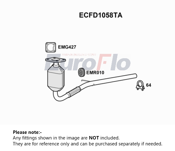 EuroFlo ECFD1058TA