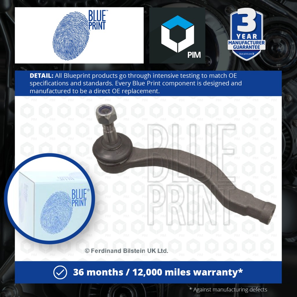 Blue Print Tie / Track Rod End Right ADK88726 [PM849425]