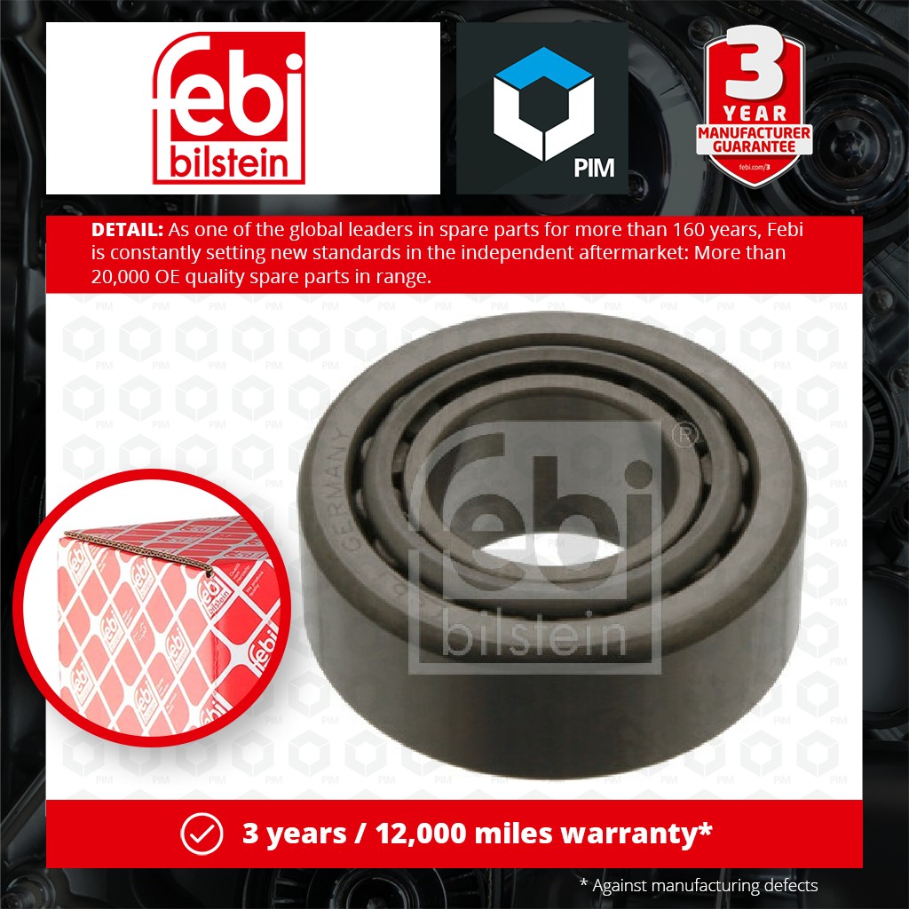 Febi Wheel Bearing Front Left or Right 08152 [PM841578]