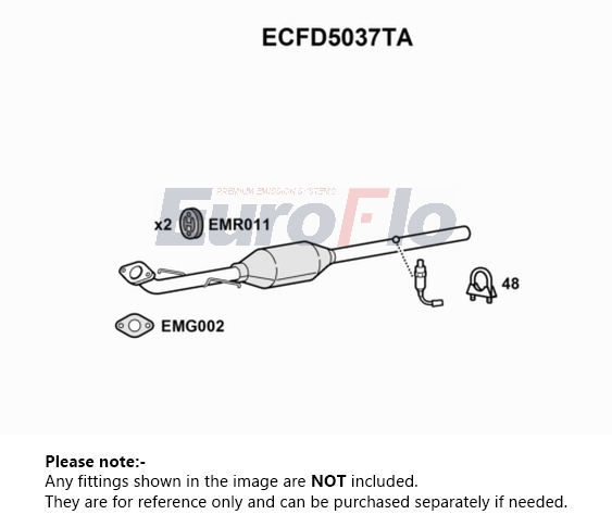 EuroFlo ECFD5037TA