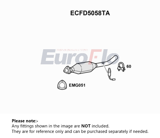 EuroFlo ECFD5058TA