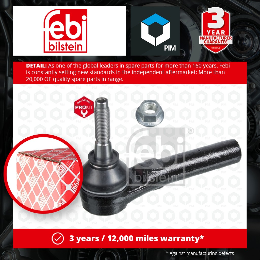 Febi Tie / Track Rod End Left or Right 41105 [PM841246]
