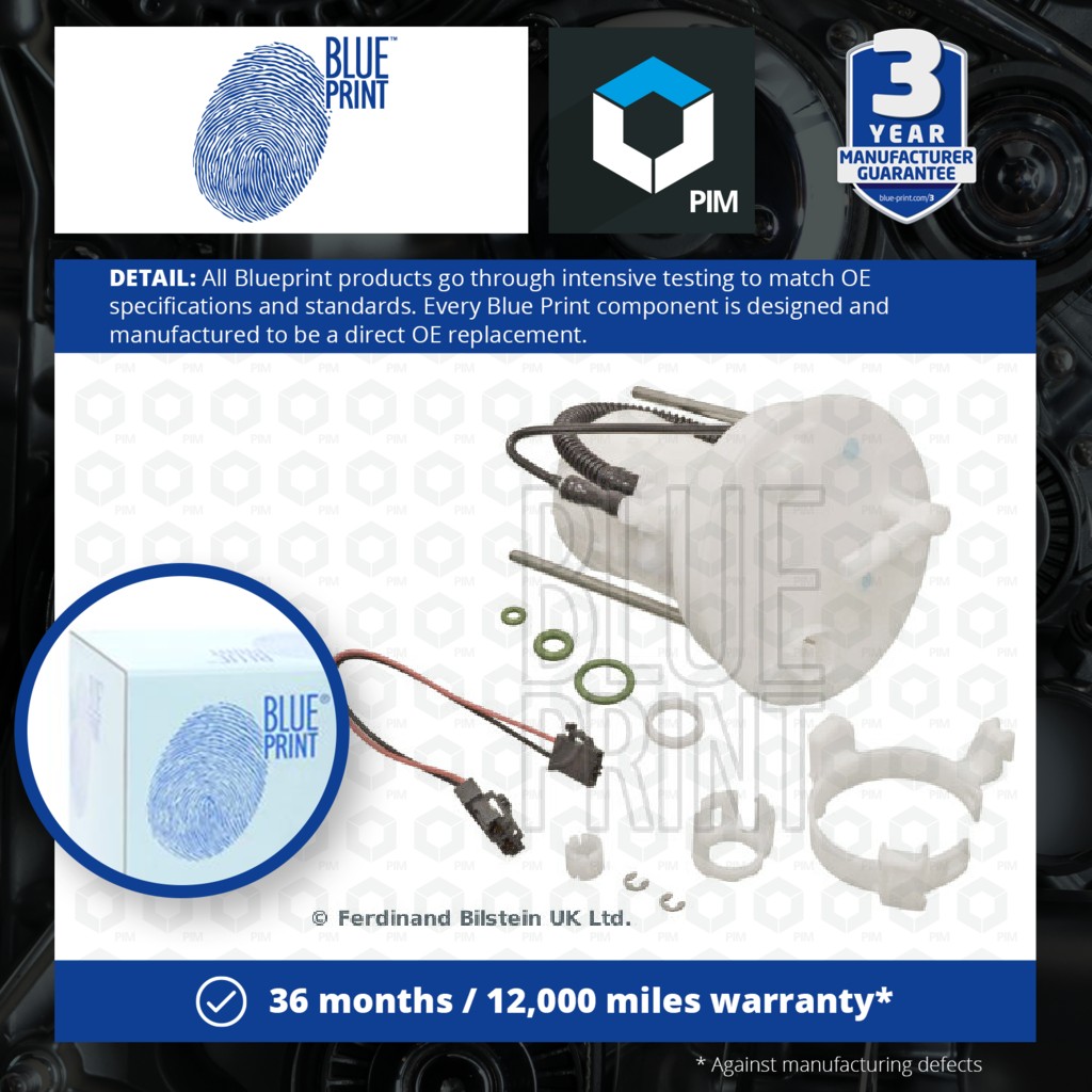 Blue Print Fuel Filter In tank ADH22350 [PM837251]