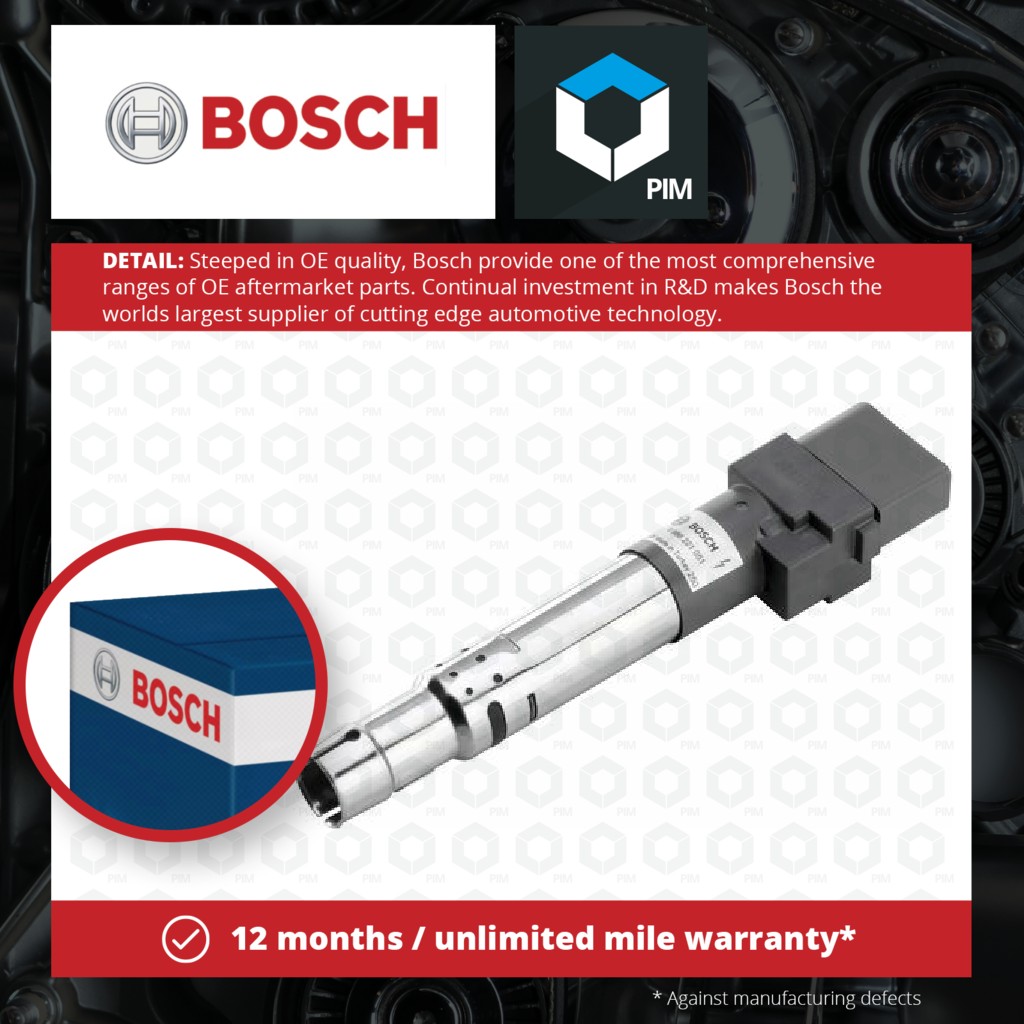 Bosch Ignition Coil 0986221051 [PM836833]