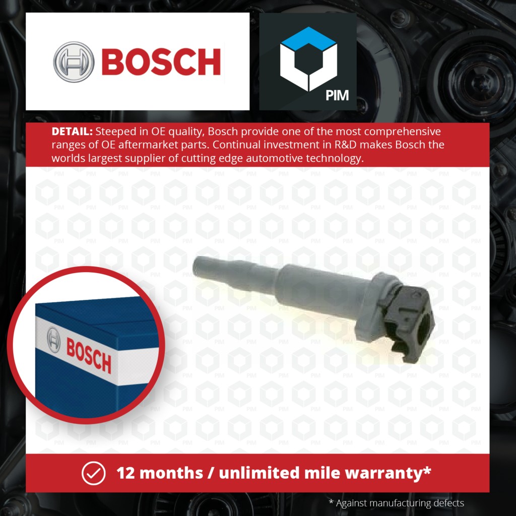 Bosch Ignition Coil 0221504800 [PM836832]