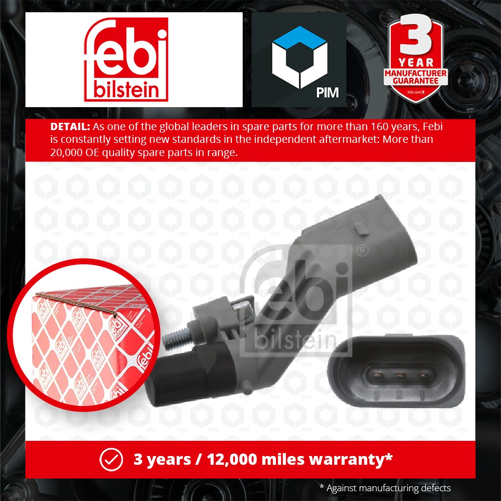 Febi RPM / Crankshaft Sensor 37093 [PM835371]