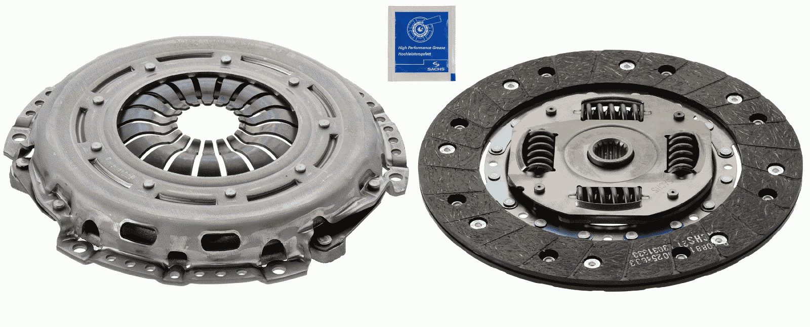 Sachs Clutch Kit 2 piece (Cover+Plate) 3000950068 [PM834893]