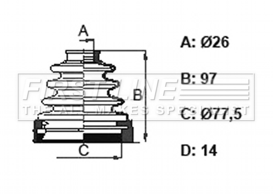 First Line FCB6158