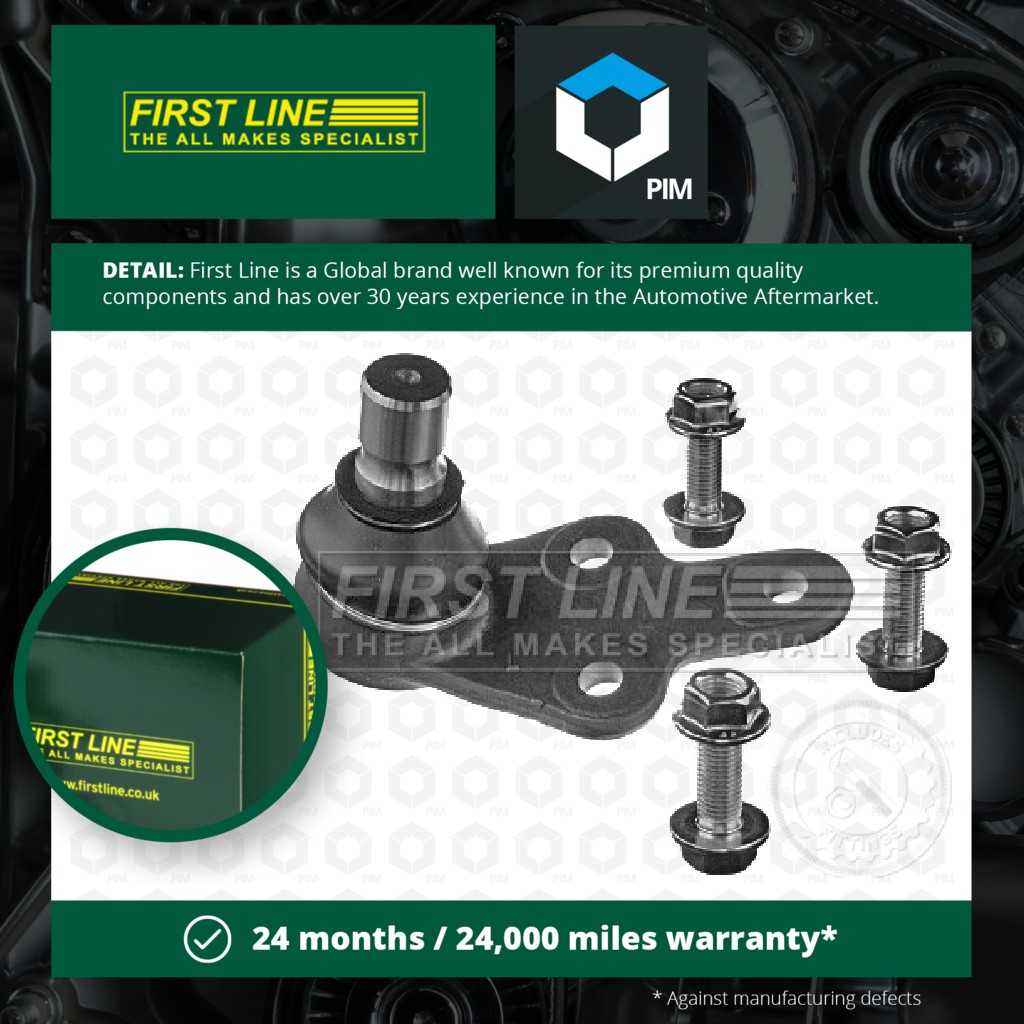 First Line Ball Joint Lower Left FBJ5697 [PM833704]