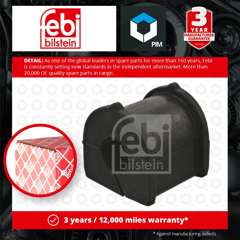 Febi Anti Roll Bar Bush Rear 42872 [PM833615]